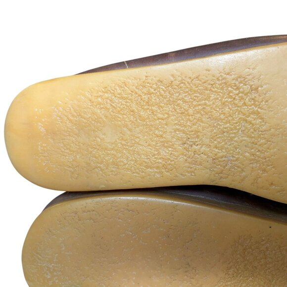 Clarks Wallabees Brown Oiled Leather Chukka Desert Boot Shoes Mens 10 M Casual main image 5